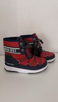 Moon Boot Snow Boots Red Navy Size EU 32 New With Tags
