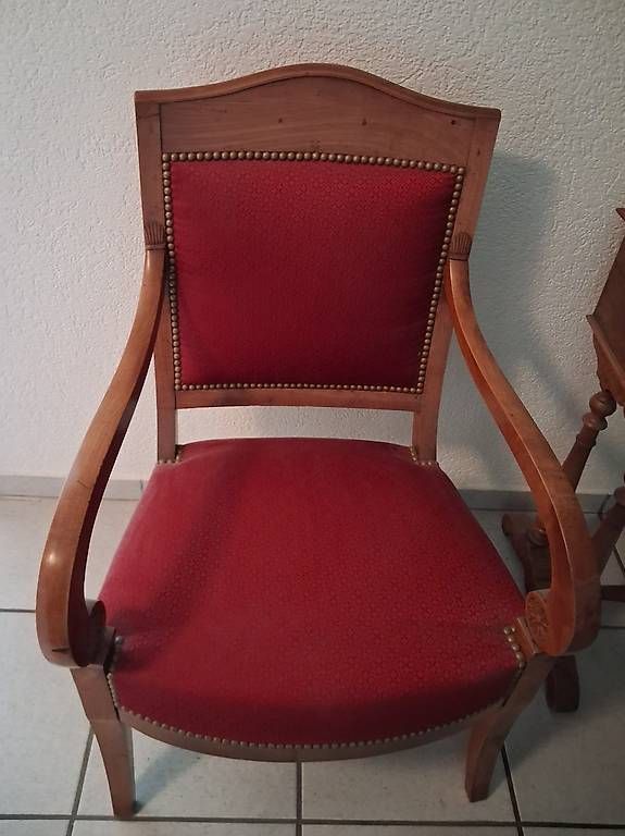 Chaises: Lot de 5 chaises style empire – D'occasion à Puidoux par alexandra.du