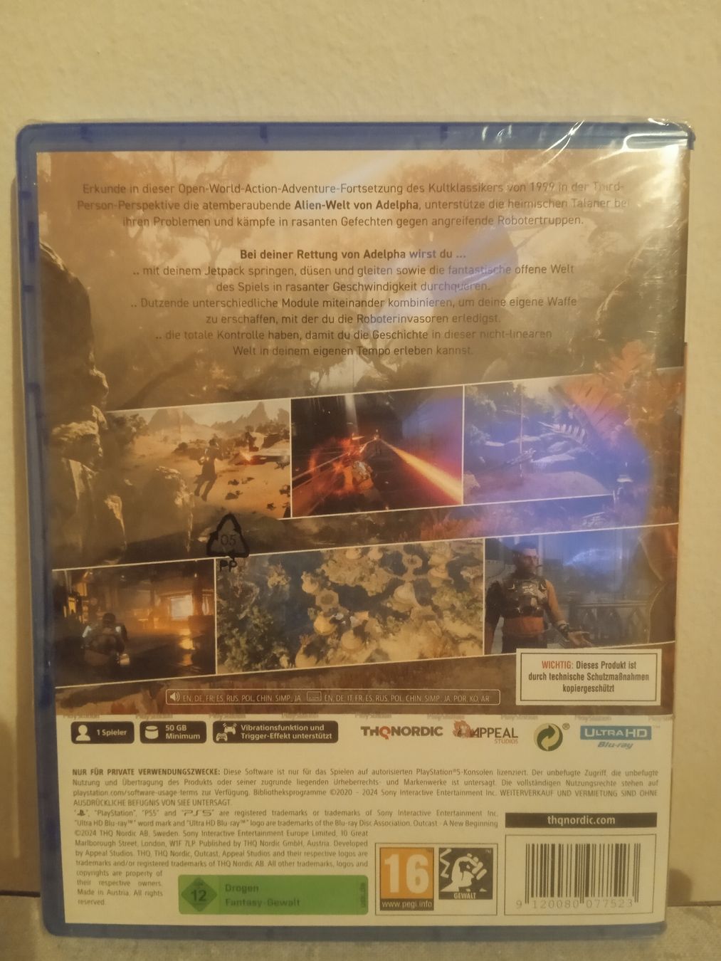 Sony Giochi: OVP Outcast a new beginning ps5 – Nuovo e nell'imballaggio originale da Biel bienne venduto da gab_rr9c 1