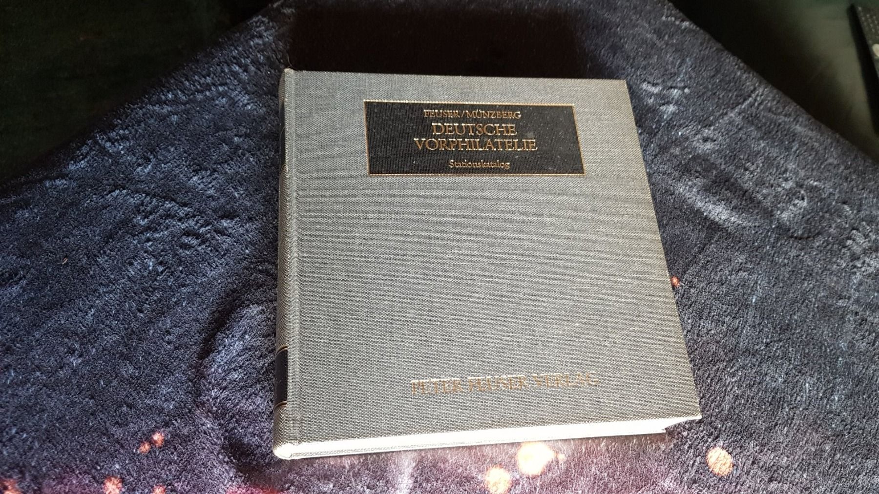 Libri: Feuser/Münzberg Deutsche Vorphilatelie Stationskatalog – Usato da Schachen b. Herisau venduto da lilienstrauch