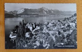 Gunten, Werbestempel: Gunten, Perle am Thunersee 1949