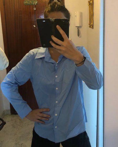 Hemden: Chemise bleu clair – Gebraucht aus Bern von gaelle_m