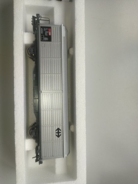Roco - Ho - Ref 47662 : Wagon bâché bleu type R20 à bogies de la SNCf