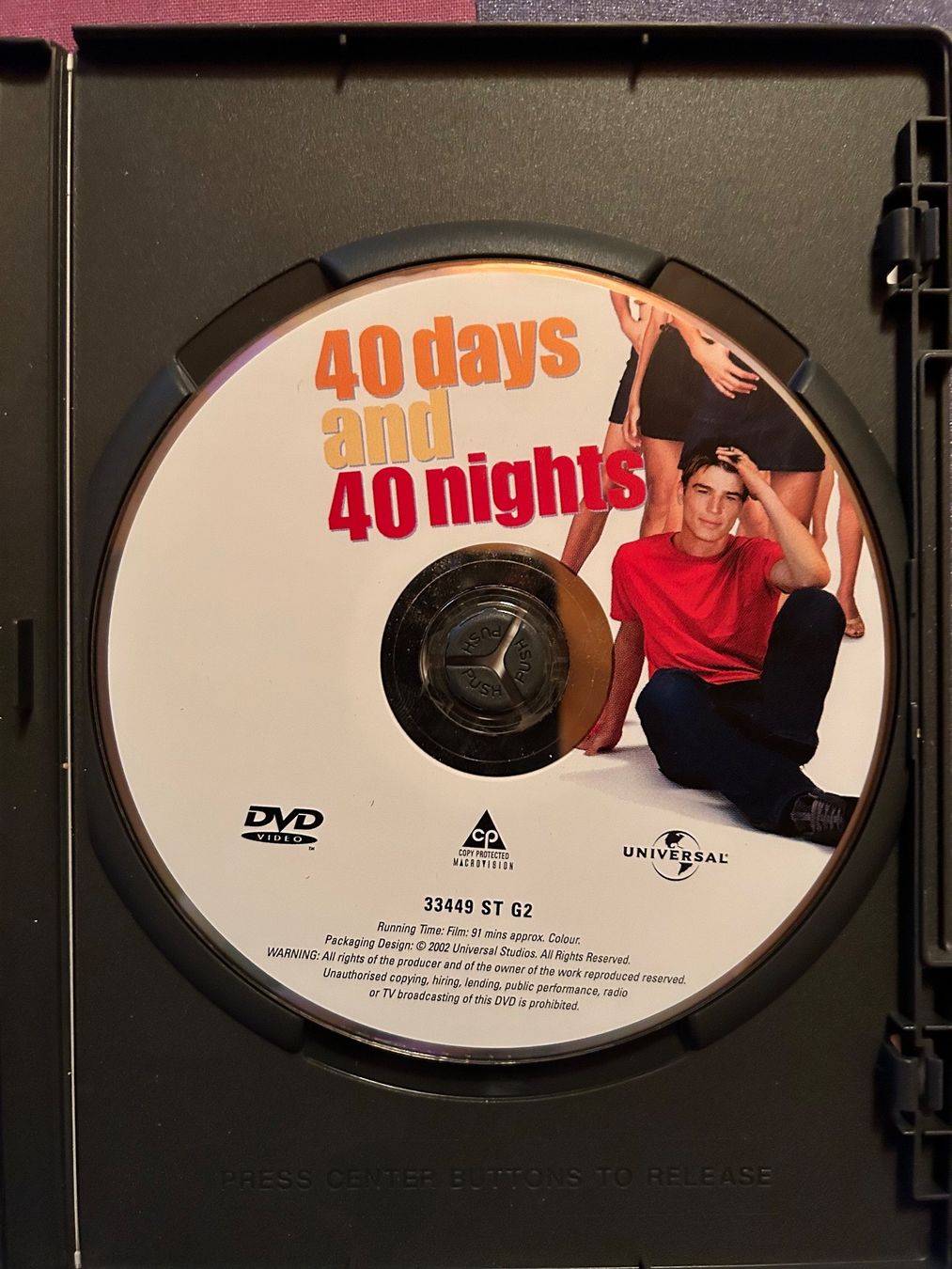 Tutti i DVDs: 40 JOURS ET 40 NUITS – Usato da St-Cierges venduto da Crisi53 2