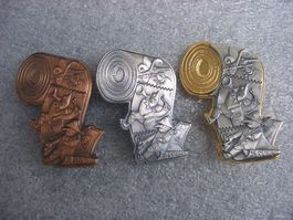 BASLER FASNACHT 2021 Kupfer , Silber , Gold .