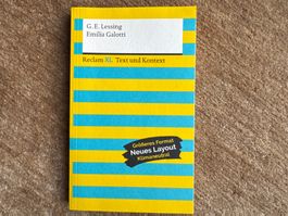 Emilia Galotti - G.E. Lessing - Reclam XL