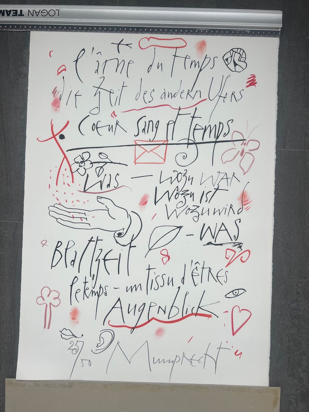 Grafica & Litografie: Rudolf Mumprecht, handkoloriert, handsigniert – Usato da Rain venduto da Pic-Ass 1