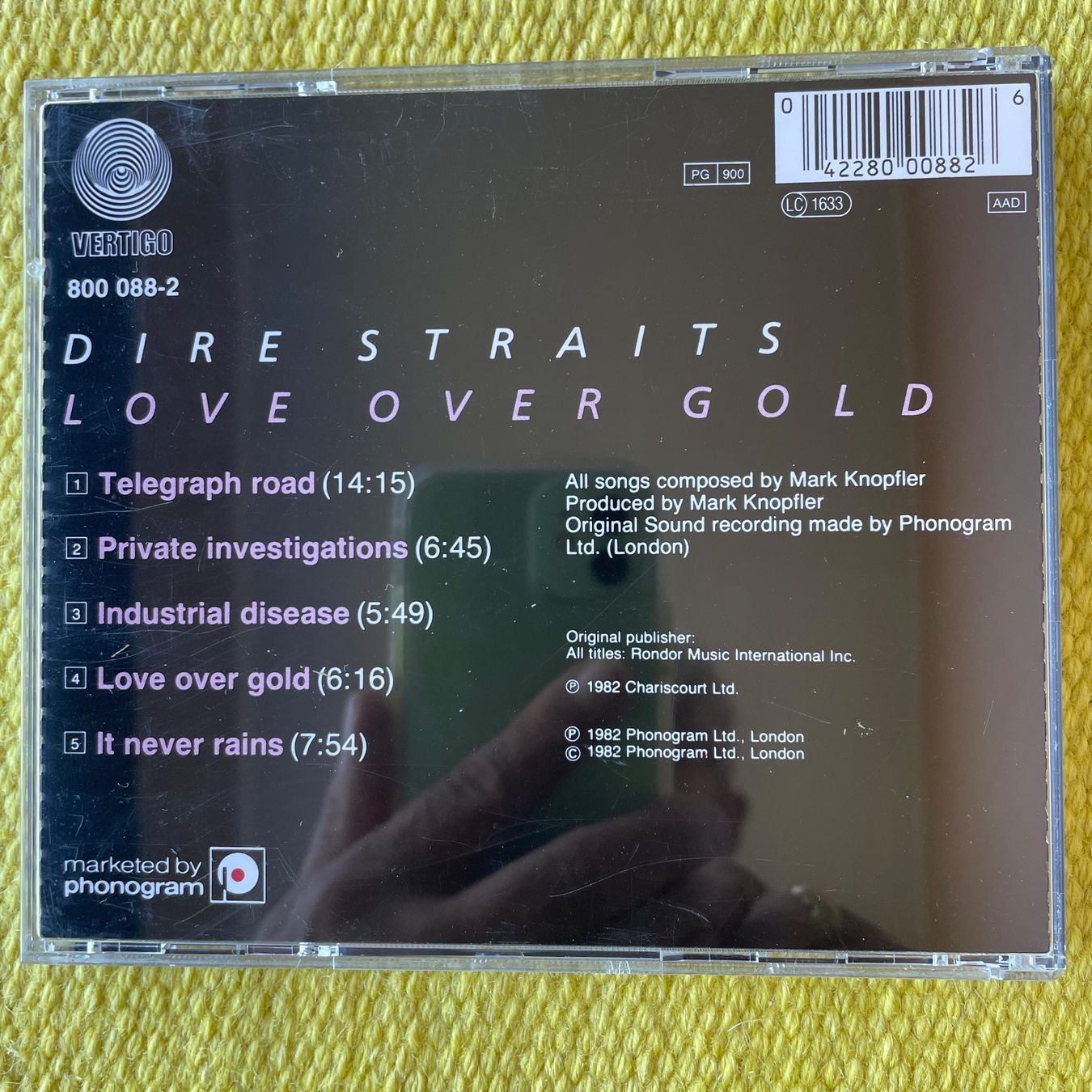CD: DIRE STRAITS-LOVE OVER GOLD – Usato da Rorschacherberg venduto da CD-Roli 1
