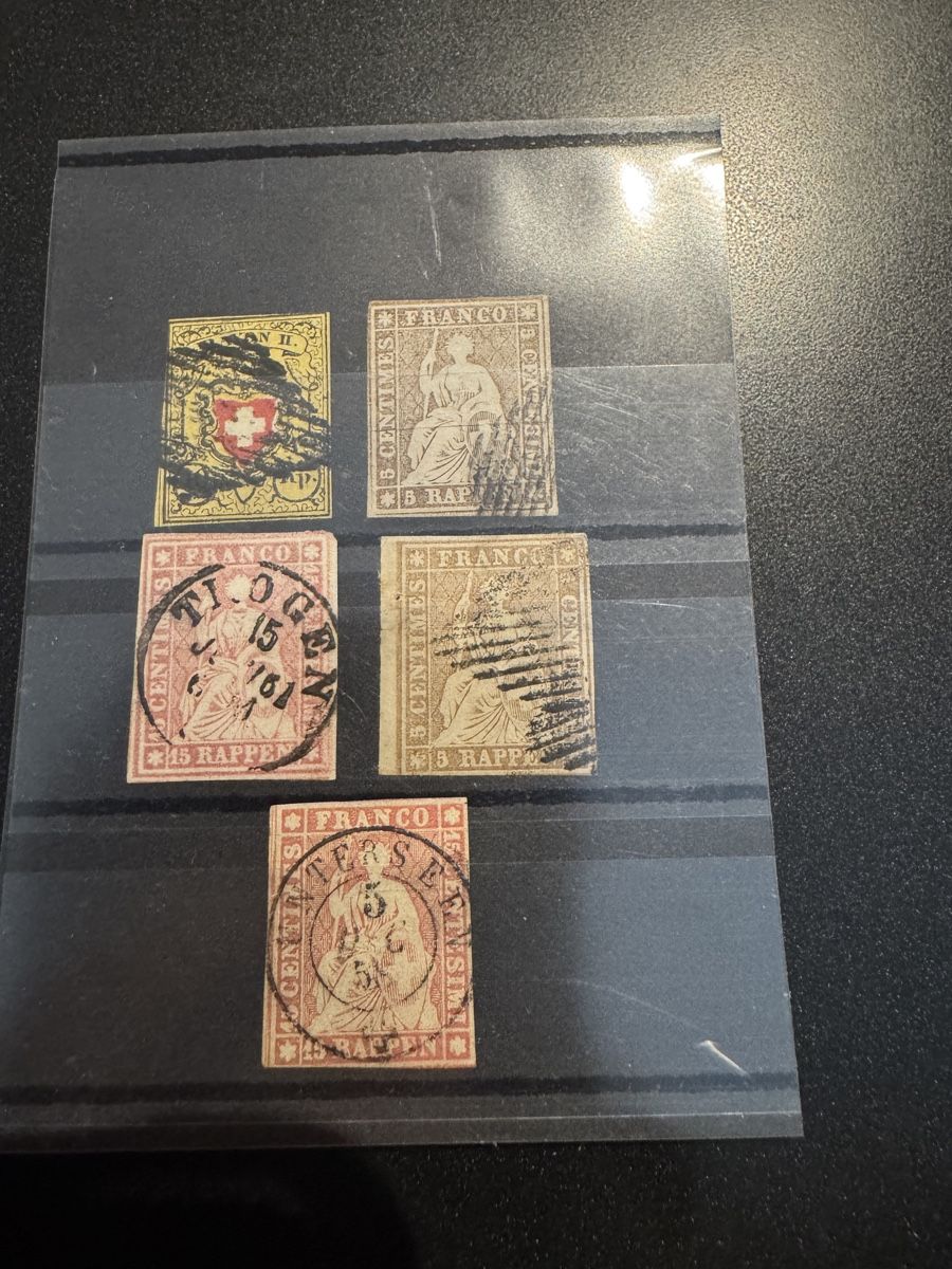 Tutti i francobolli: Kleines Rayon / Strubellot – Usato da Uster venduto da Briefmarken