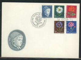 1963, FDC, Pro Juventute, alle mit Leuchtstoff (1)
