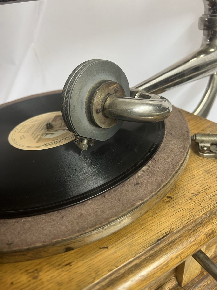 Giradischi: Grammophon mit Holztrichter – Usato da Urnäsch venduto da Ursjack 4