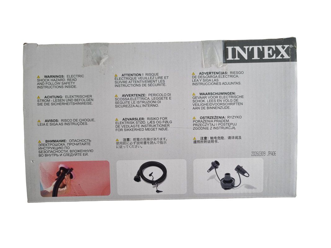 Intex Pompe & Parti di ricambio: INTEX Elektrische Luftpumpe – Nuovo (secondo la descrizione) da Wangen b. Olten venduto da Restwert_Wangen 2