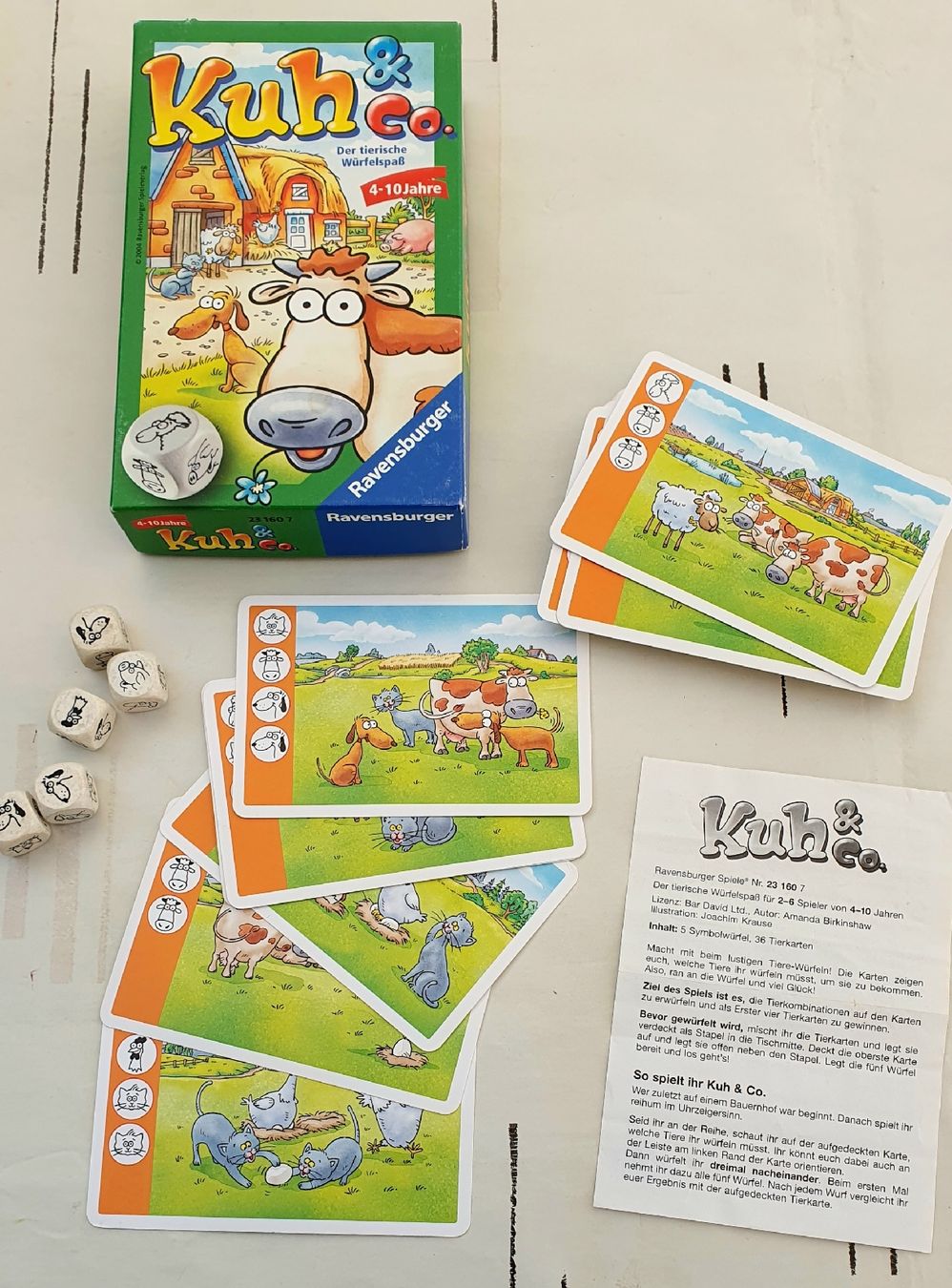 Ravensburger Giochi: Kuh & Co. Der tierische Würfelspass – Usato da Lützelflüh-Goldb venduto da cassin01 3