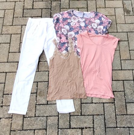 4 Teile für den Sommer Gr. XS Boho Hippie Shabby