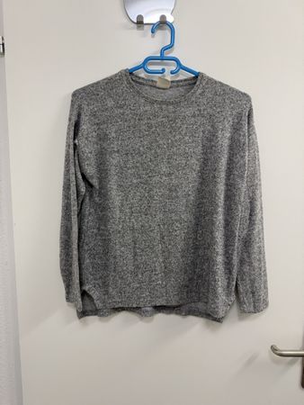 Zara Mädchen Pullover, Gr. 152, Grau meliert, Top Zustand