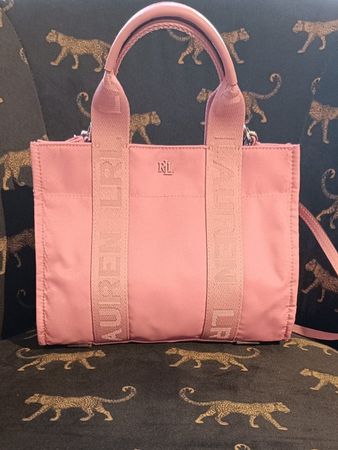Ralph Lauren Stevie totebag small rose mauve