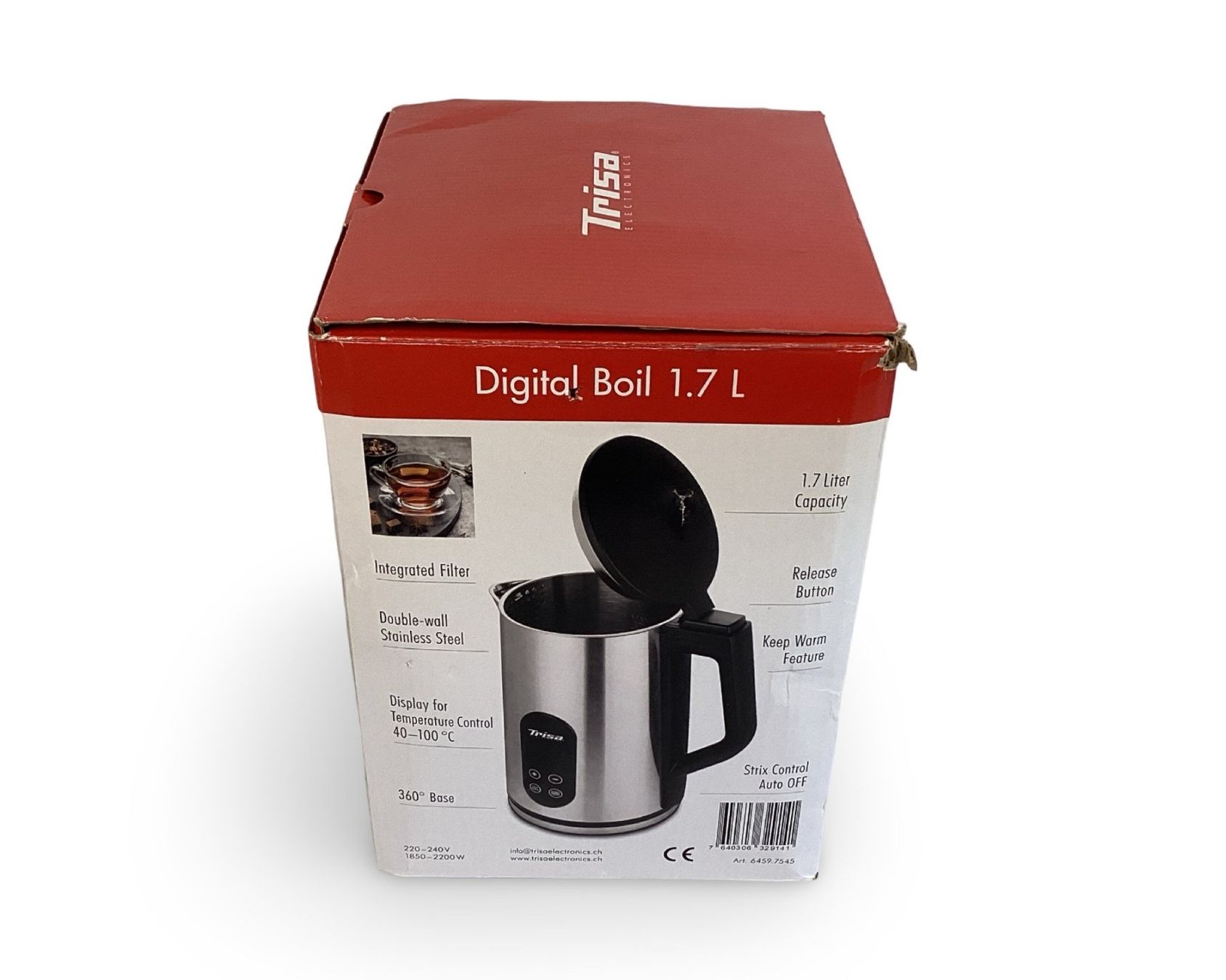 Trisa Bollitori: TRISA Wasserkocher Digital Boil 1.7 L – Usato da Zürich venduto da Restwert_Zuerich 6