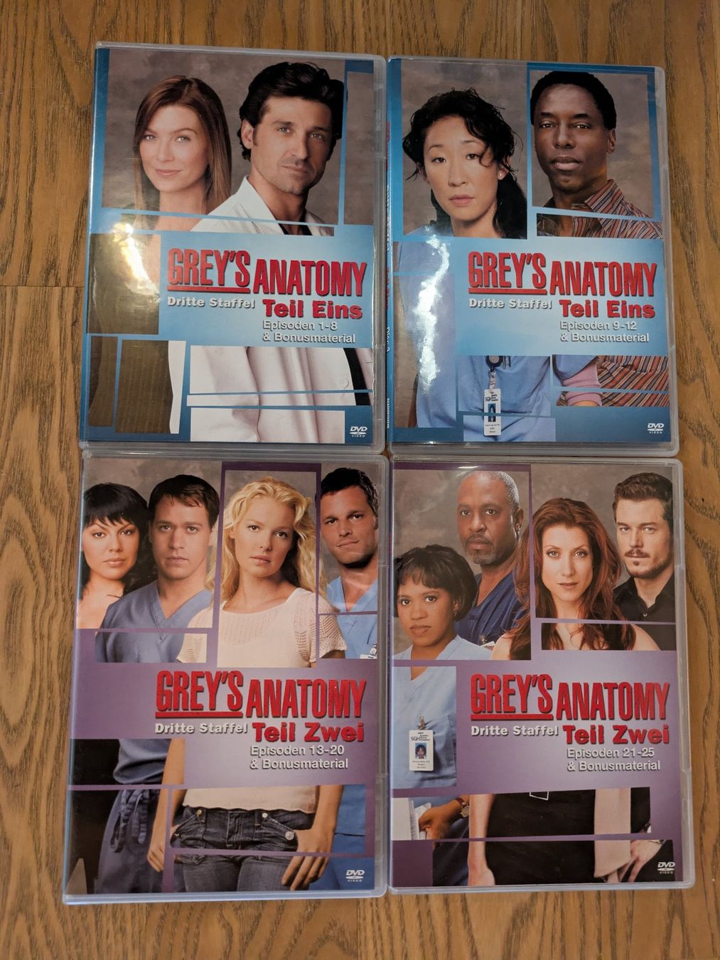 Alle DVDs: DVD-Set: Grey's Anatomy, Staffeln 1 - 4 – Gebraucht aus Männedorf von Pacer19 2