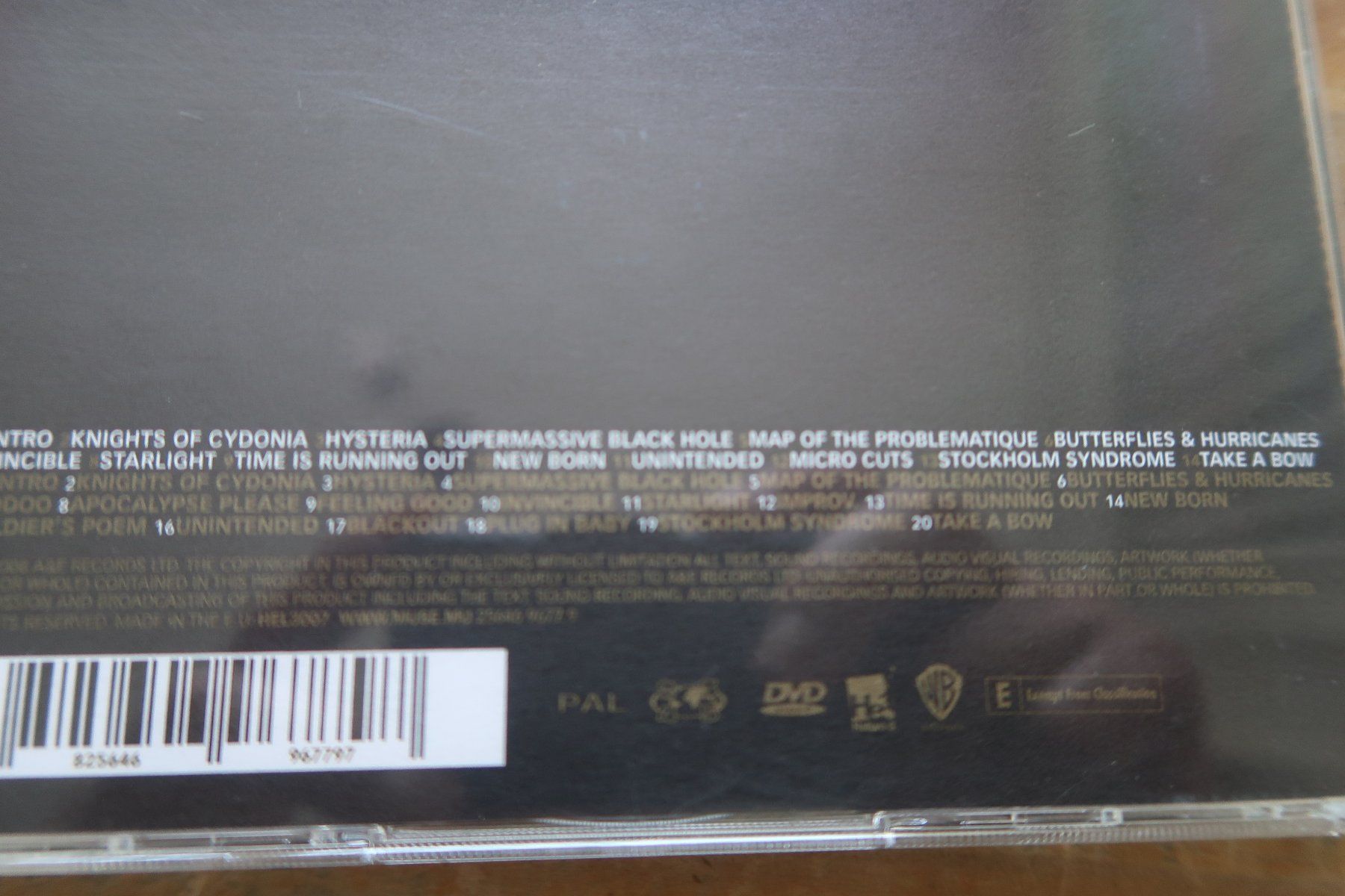 CD: MUSE - HAARP - LIVE FROM WEMBLEY STADIUM - CD + DVD – Usato da Basel venduto da Patiscat 3