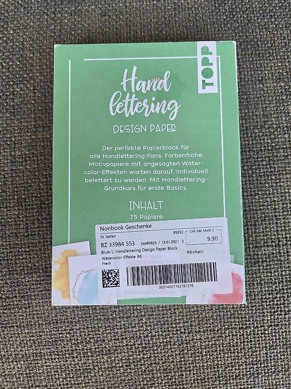 Livres: Hand Lettering Design Papier A6 – D'occasion à Winterthur par Janine18 1