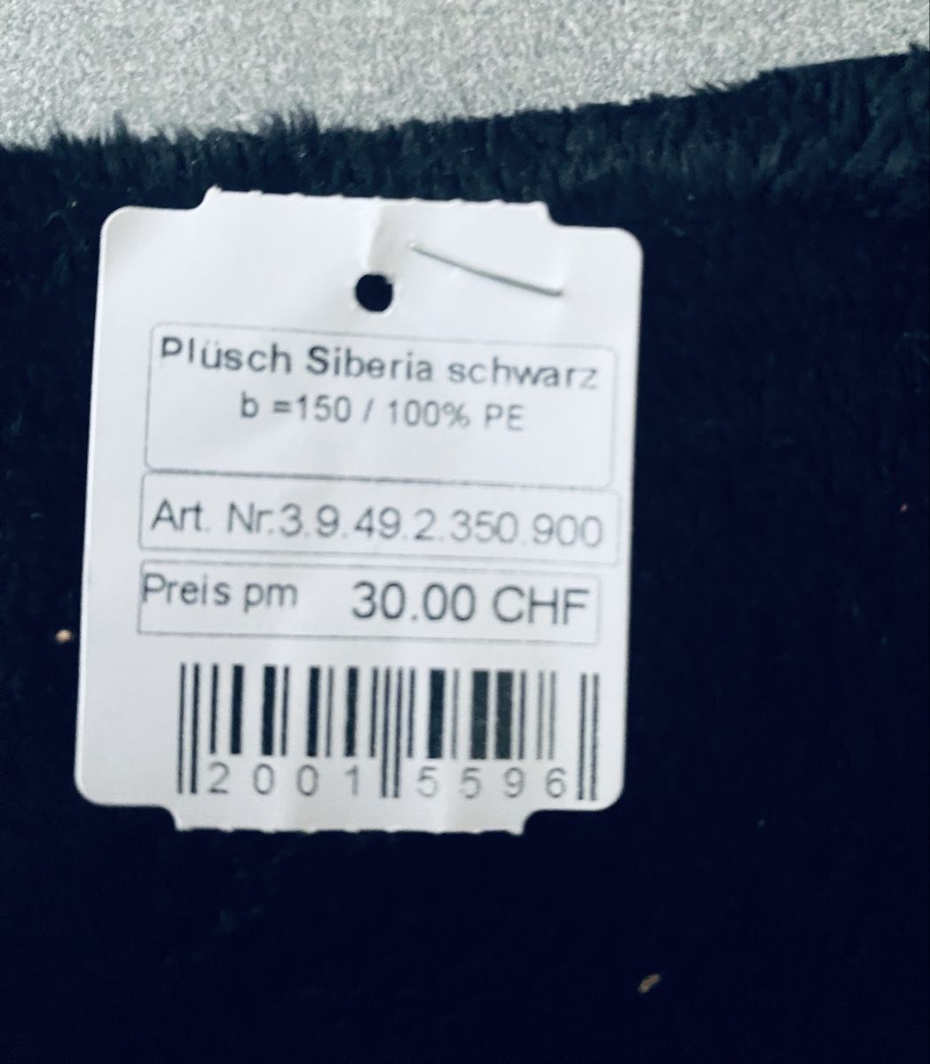 Tessuti: STOFFPAKET PLÜSCH – Nuovo (secondo la descrizione) da Malters venduto da Kuettel1 5