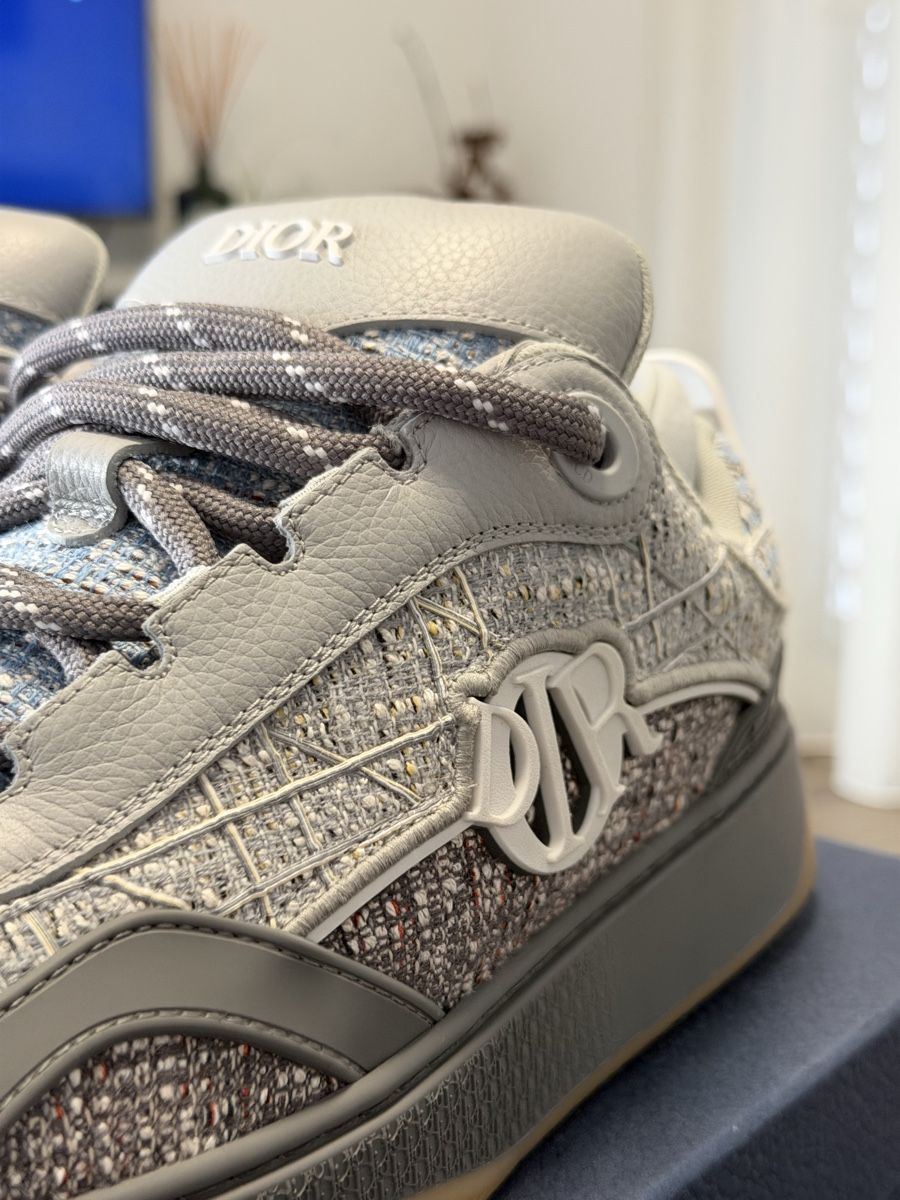 Dior Herrenschuhe: Dior B9S Skater Tweed Gris taille 43 – Neu und originalverpackt aus Yverdon-les-Bains von ioustock 3