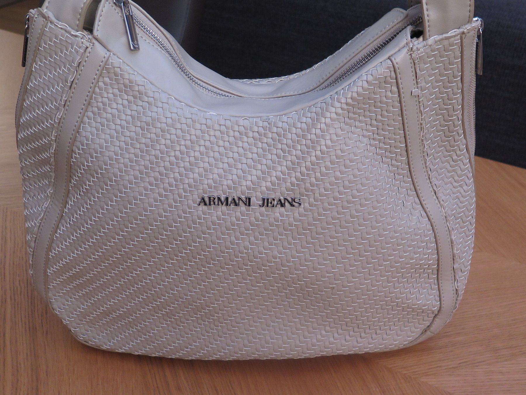 Armani Borse da donna: Armani Jeans Tasche, Beige – Usato da Basel venduto da Deko1 1