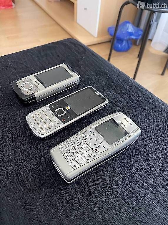Portables: 3 Nokia Handy  – D'occasion à St. Gallen par babinos01 2
