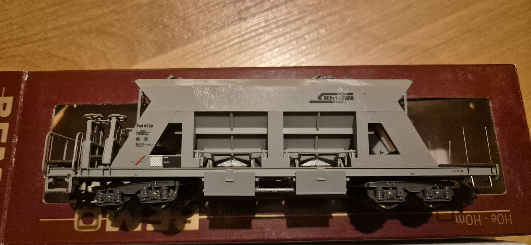 Bemo Modellini di ferrovie: Bemo 2287 118 RhB Kieswagen Fsd 8728 – Usato da Illhart venduto da Markus203 3