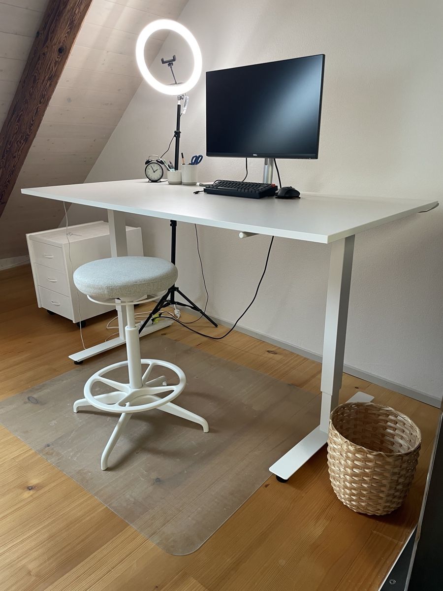 Ikea Chaises: Bürostuhl sitz/steh LIDKULLEN – D'occasion à Winterthur par lue_sqt9 4