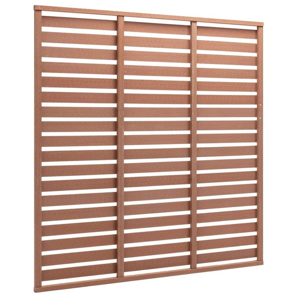 Zäune: zaunplatte WPC 180X180 cm Braun – Neu und originalverpackt aus Bühler von DealHaus_Ostschweiz 1