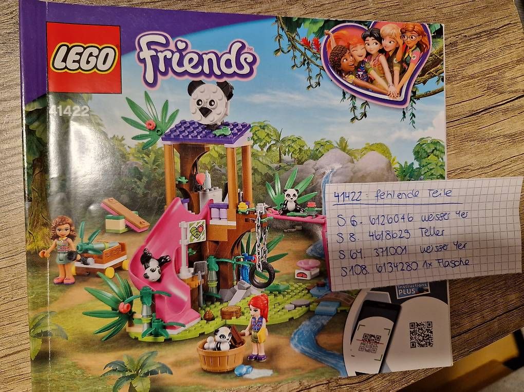 Spielzeuge: Lego Friends 41422 Pandastation – Gebraucht aus Egg b. Zürich von nad_5lzr