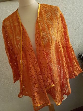 Jäckli Bolero Spitze curry ca. Gr. 46/48 - letzte Erneuerung