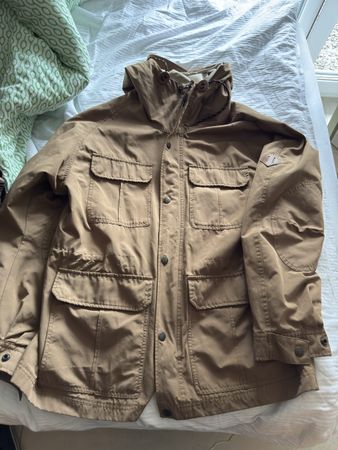 H&M Übergangsjacke, Beige, Gr. L – Top Zustand!