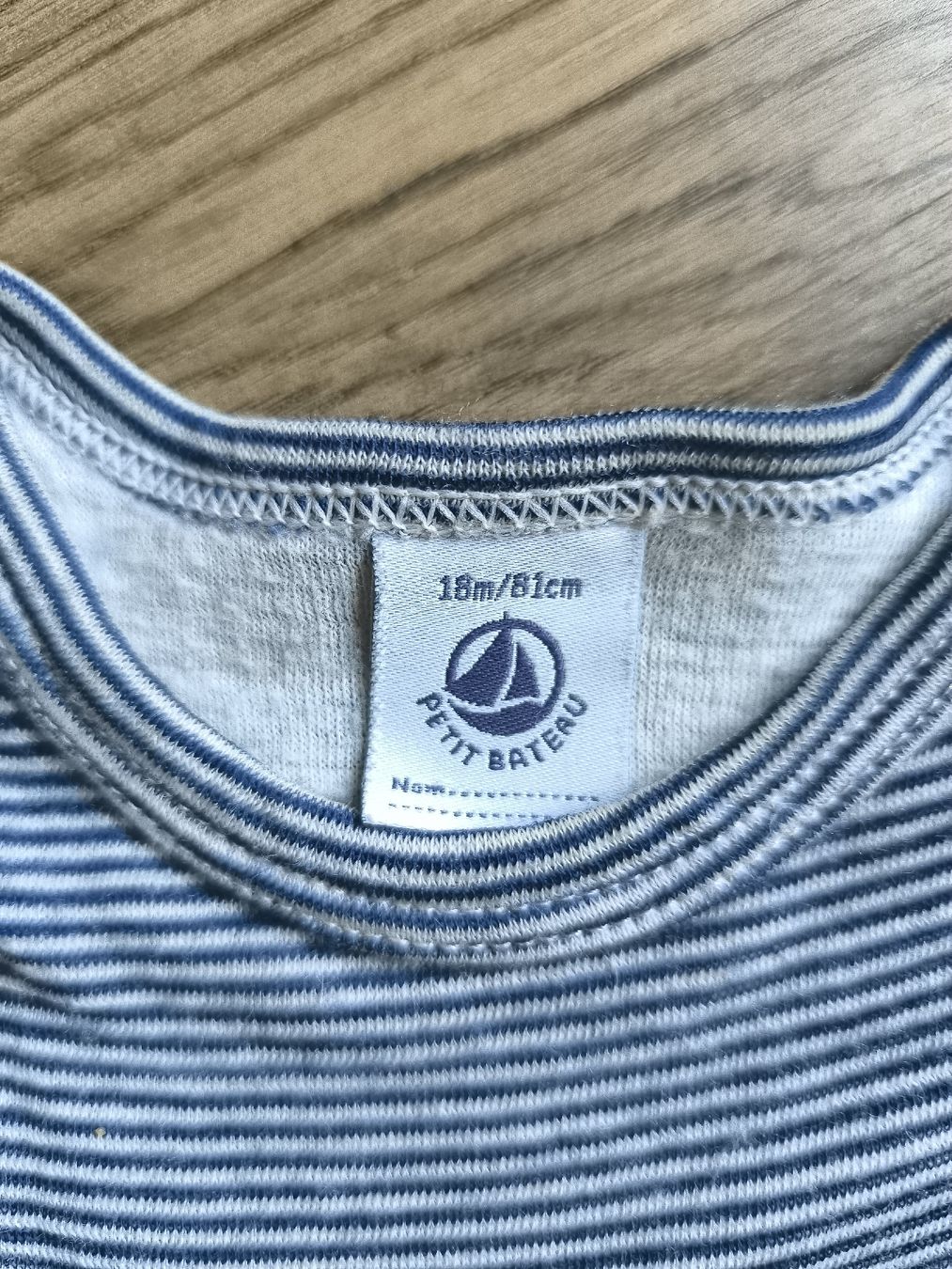 Petit Bateau Unterwäsche: Petit Bateau Wolle / Baumwolle Body 18m – Gebraucht aus Frauenkappelen von Nickyta89 2