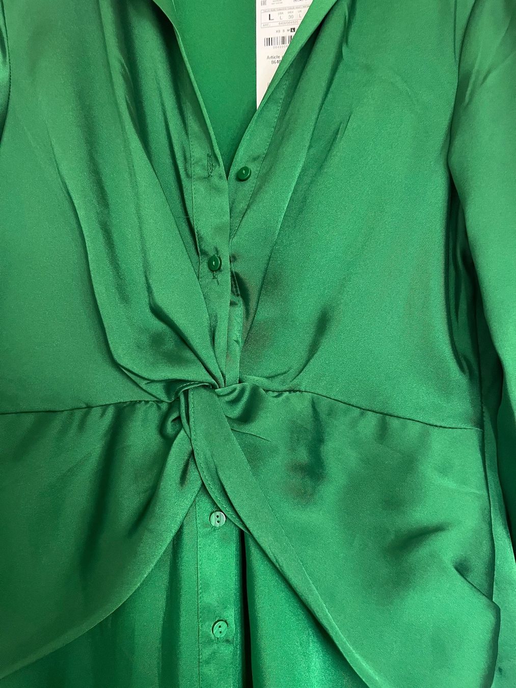 Robes: Stradivarius Satin Kleid / Grösse L – Neuf (Voir description) à Effretikon par YaMn 3