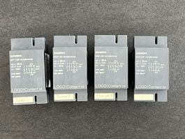 4× Siemens LOGO! Contact 24 Relais