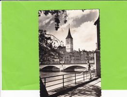 Zürich-Helmhausbrücke und Peterskirche