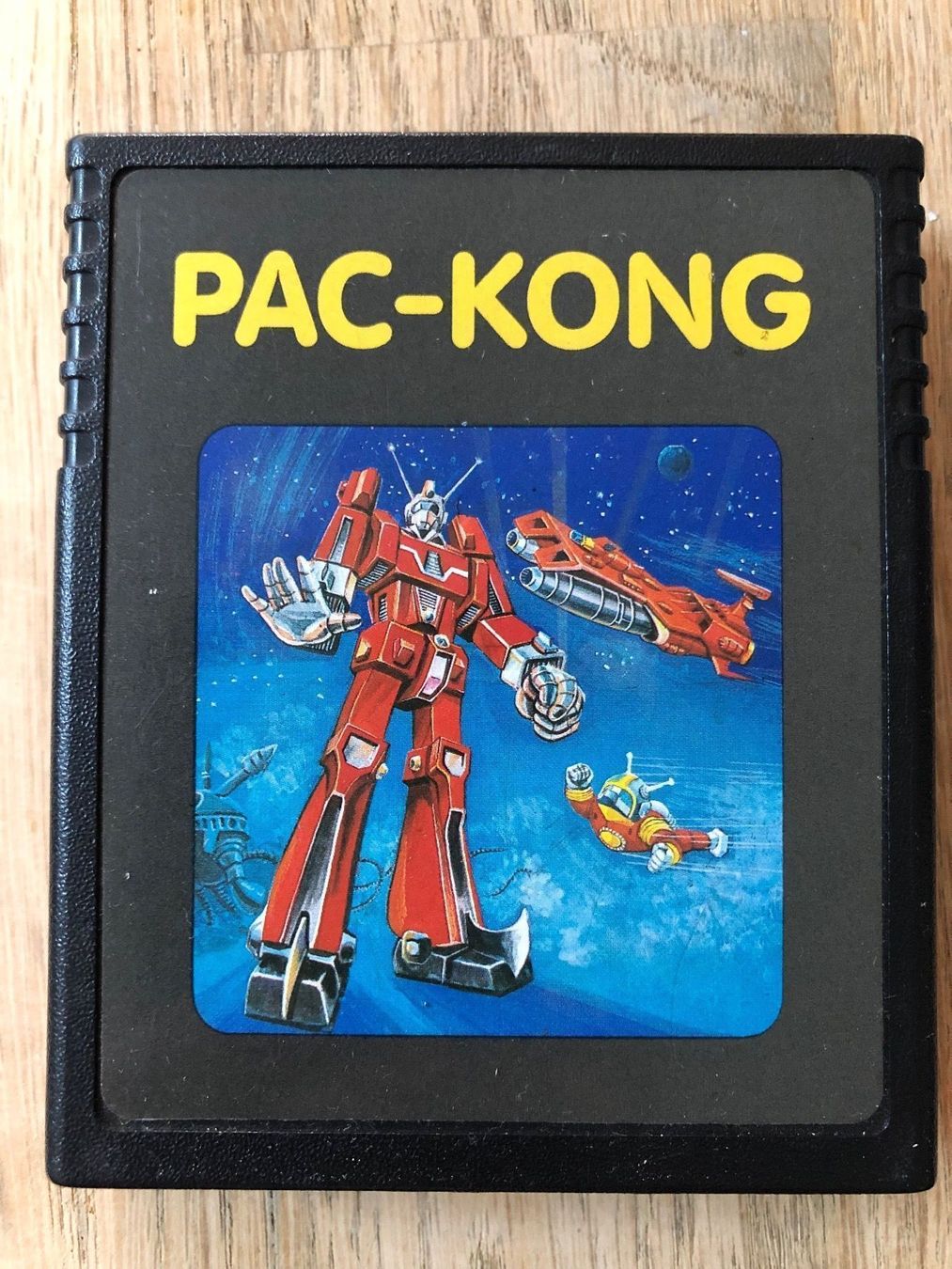 Atari Spiele: Pac Kong für Atari 2600 – Gebraucht aus Kestenholz von Matti_10