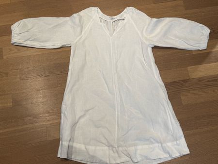 Kleid Marc O'Polo 100% Leinen Weiss Grösse 36 