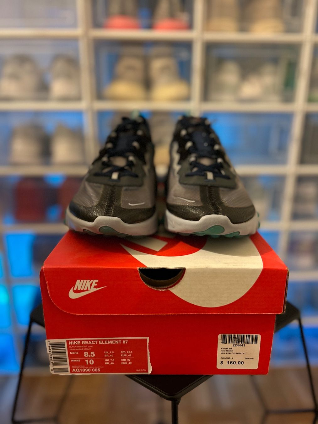 Nike Chaussures hommes: Nike React Element 87 EU 42 – Neuf avec emballage d'origine à Sion par UntilWeRaise 7