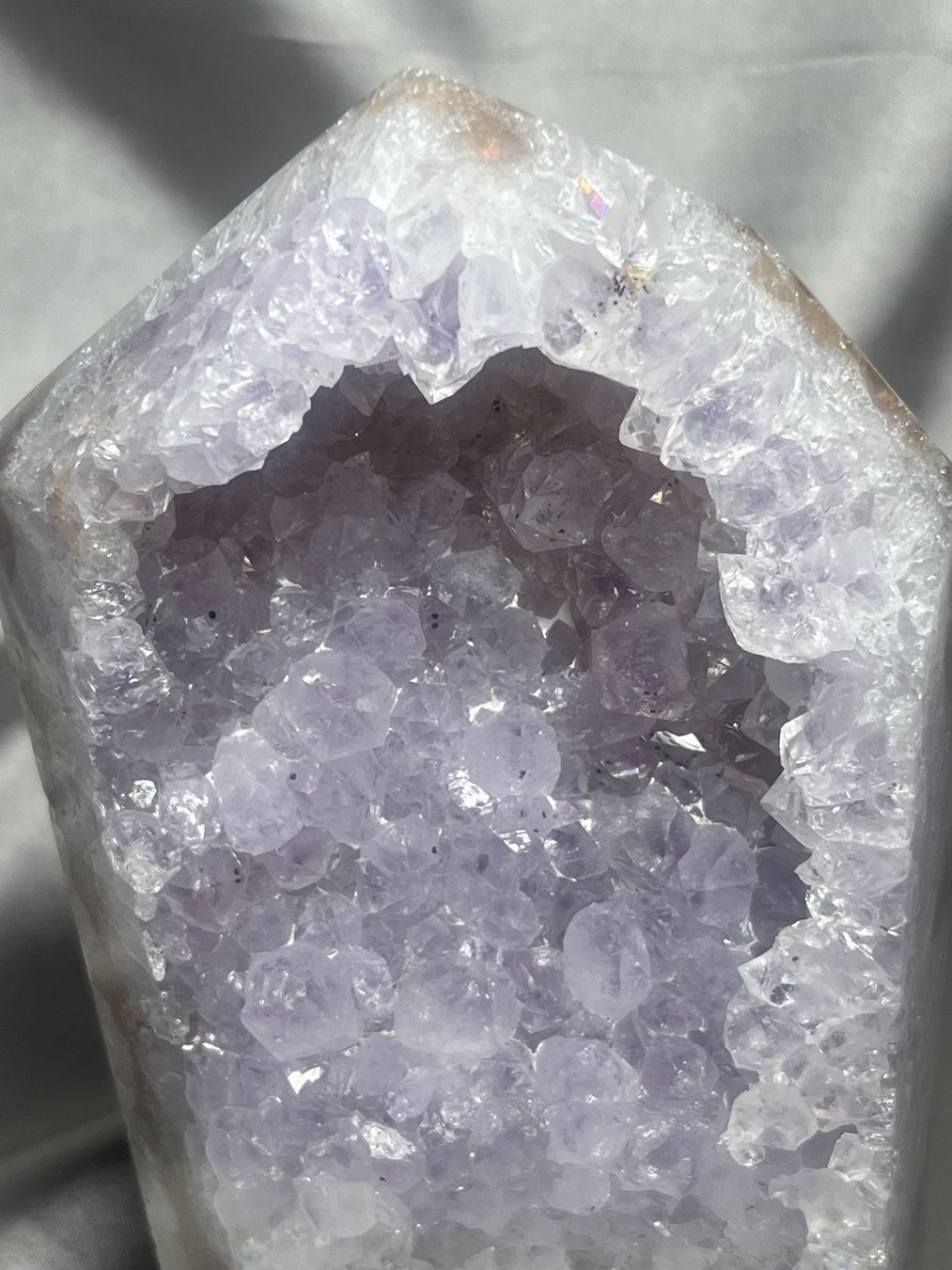 Minerali & Pietre curative: Pink Amethyst Tower - 830g, 14.5cm – Nuovo e nell'imballaggio originale da Zürich venduto da unique2010 1
