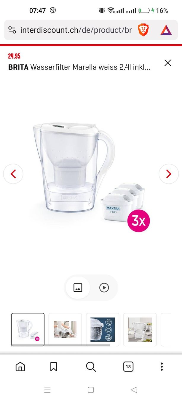 Brita Elettrodomestici da cucina: Britta – Nuovo (secondo la descrizione) da Dübendorf venduto da vas_69xt 1