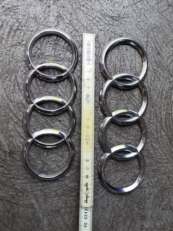 Audi Ringe 3 Grössen | Kaufen auf Ricardo