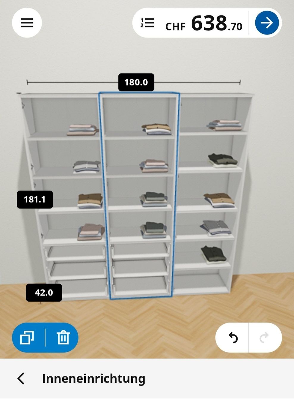 Ikea Armadi: Kleiderschrank Platsa – Usato da Messen venduto da ShputNikk 1