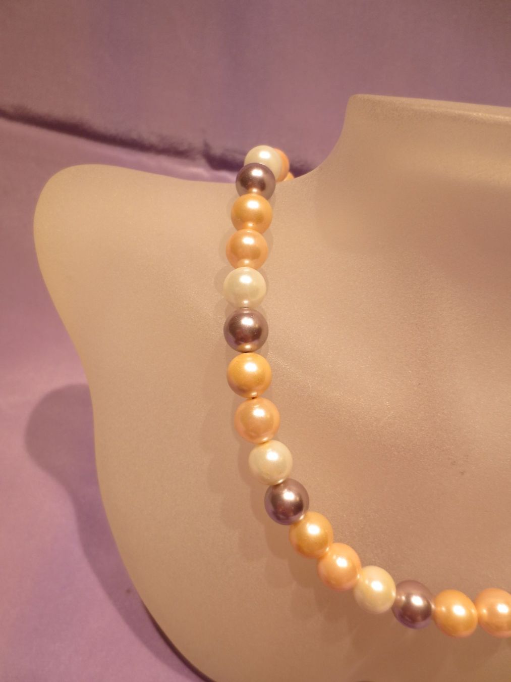 Catenine: Perlenkette Muschelkern Perlen – Nuovo (secondo la descrizione) da Zollikofen venduto da tayaa13 1