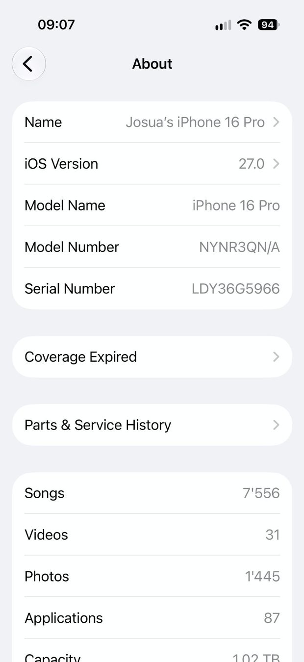 Apple Portables: iPhone 16 Pro – D'occasion à Langnau b. Reiden par Superjosi66 5