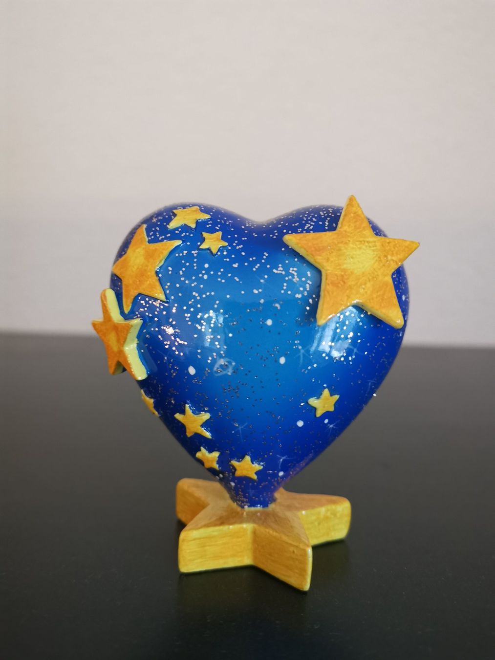 Sculture & Statue: Sternen Herz – Nuovo e nell'imballaggio originale da Dornach venduto da Hei50