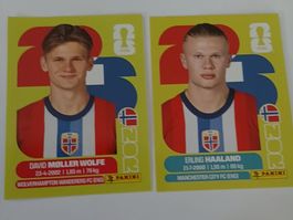 Sammelbilder NORWEGEN (2 Stk.)