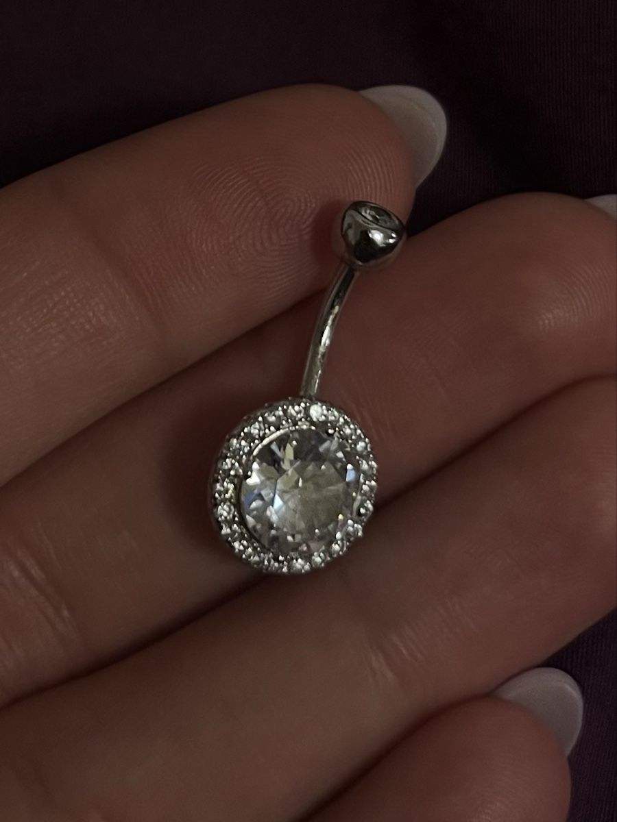 Piercingschmuck: 925 Silber Bauchnabelpiercing 8mm Zirkonia – Neu (gemäss Beschreibung) aus Winterthur von chiaraelisa93 3